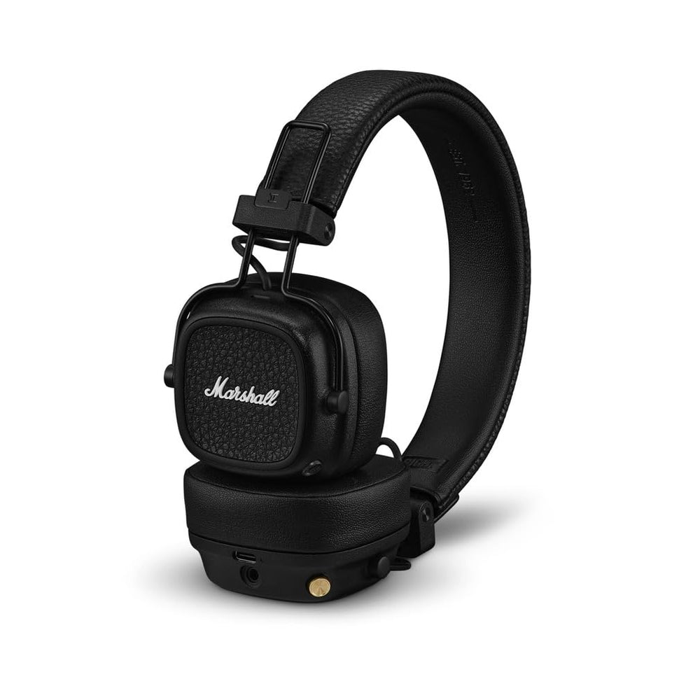 Marshall Major V Type C | Premium Wireless Headset with Bluetooth 5.3 | 7 Days Replacement Policy | 40mm Drivers, 20+ Hour Battery Life, Fast Charging, Dual Mic, Foldable Travel-Friendly Build, Premium Sound | iOS & Android | Cash On Delivery (COD)